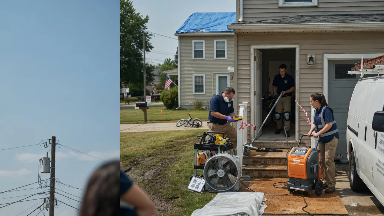 Water Damage Repair in Thompsons, TX near me